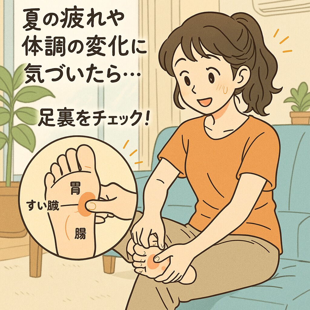🦶 足裏には“今のあなたの体調”が出ている！？