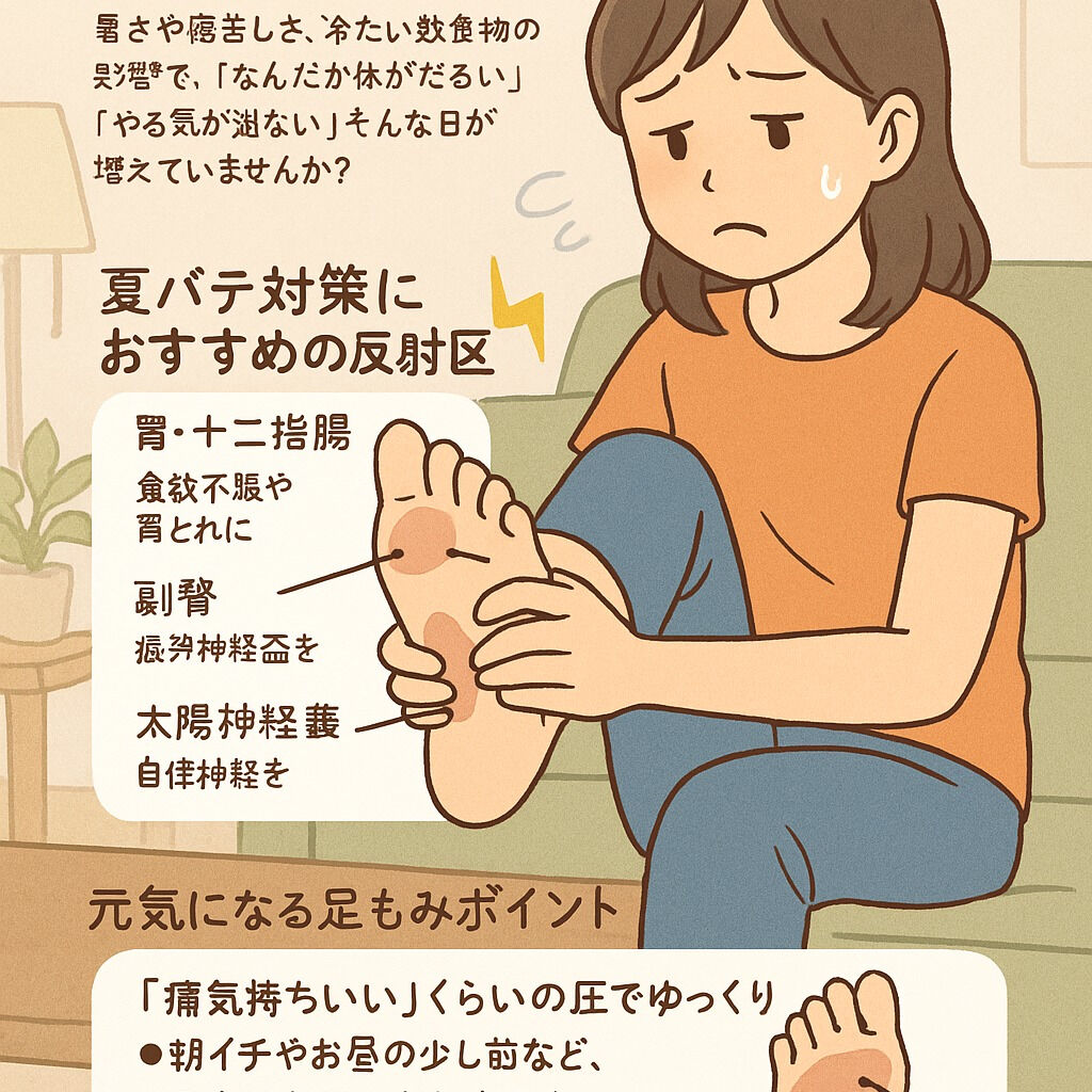 ☀️ 夏の疲れ、溜まっていませんか？
