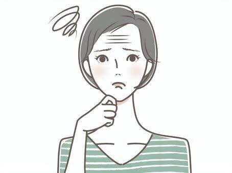 おでこの凝り
