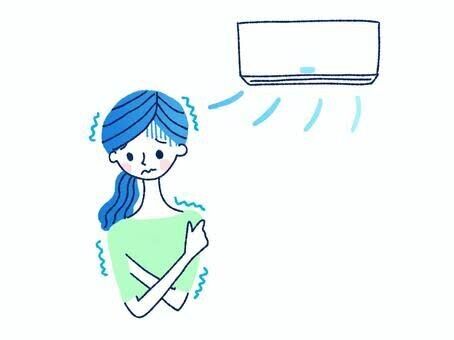 夏の冷え性